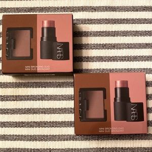 A set of mini NARS bronzing duos, New in Box